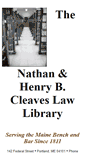 Mobile Screenshot of cleaves.org